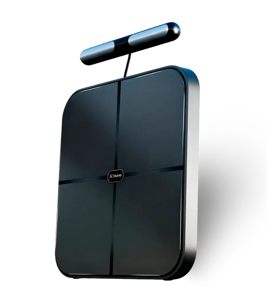 Hume Health Body Pod smart scale against white background